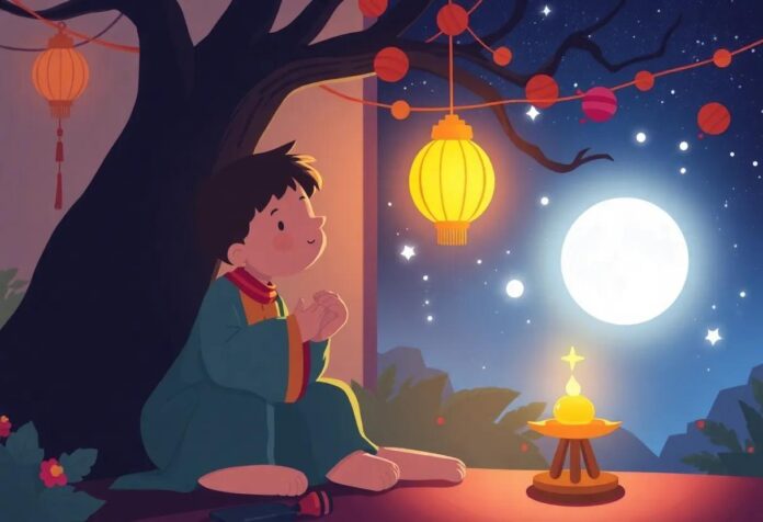The Boy Who Discovered the Hidden Magic of Festival Songs at Night