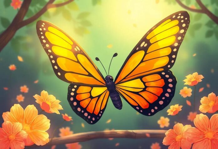 The Whispering Wings: The Talking Butterfly Carrying Messages of Hope