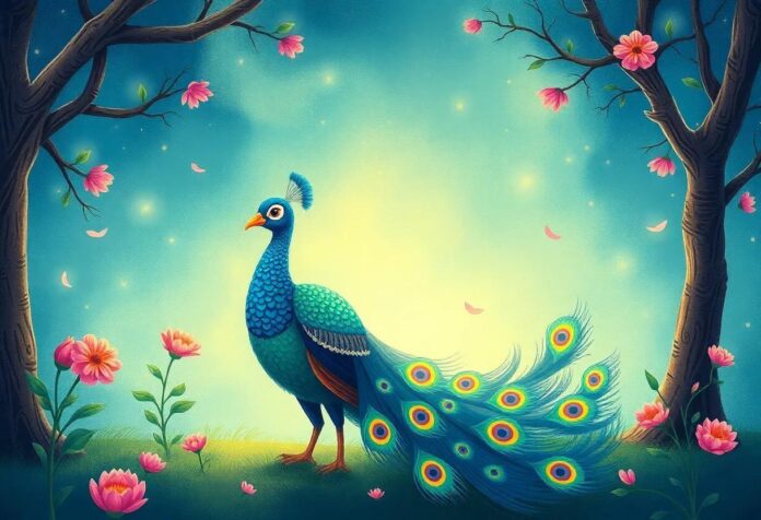 The Peacock Who Painted Dreams: A Tale of Colorful Costume Creations