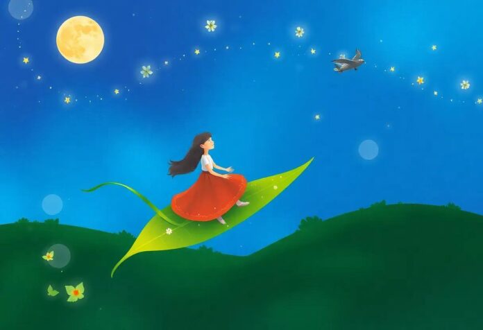 The Girl Who Soared on a Leaf: A Magical Carpet Ride Through Dreams