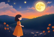 The Girl Who Painted the Harvest Moon: A Magical Tale Before Sleep The Girl Who Painted the Harvest Moon: A Magical Tale Before Sleep