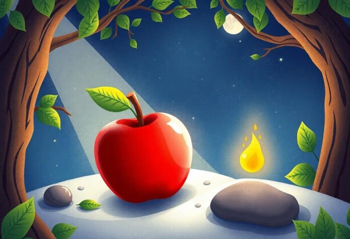 The Enchanted Apple: A Magical Tale Whispered at Bedtime