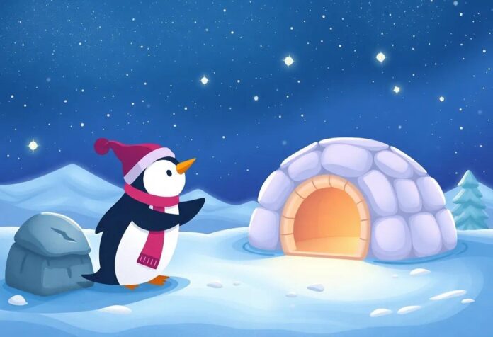 Pippa Penguin’s Icy Igloo Quest: A Chilly Adventure Under the Stars