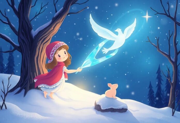 The Winter Sprite’s Magical Journey to Find the Lost Ice Crystal