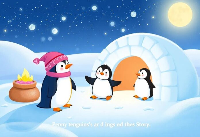 Penny Penguin’s Sparkling Igloo Adventure: A Magical Icy Party Tale