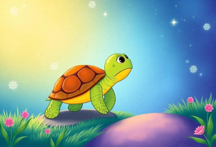 the-turtles-journey-along-the-shimmering-rainbow-road-to-dreamland.jpg The Turtle’s Journey Along the Shimmering Rainbow Road to Dreamland