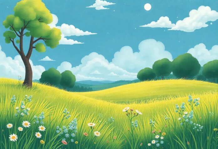 The Ever-Shifting Meadow: A Magical Land That Dances With the Wind