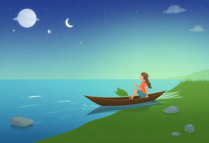 The Boy Who Sailed the Breeze: A Leaf’s Journey Across the River