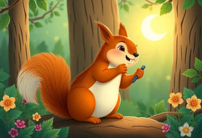 The Singing Squirrel’s Forest Concert: A Magical Night of Woodland Melodies