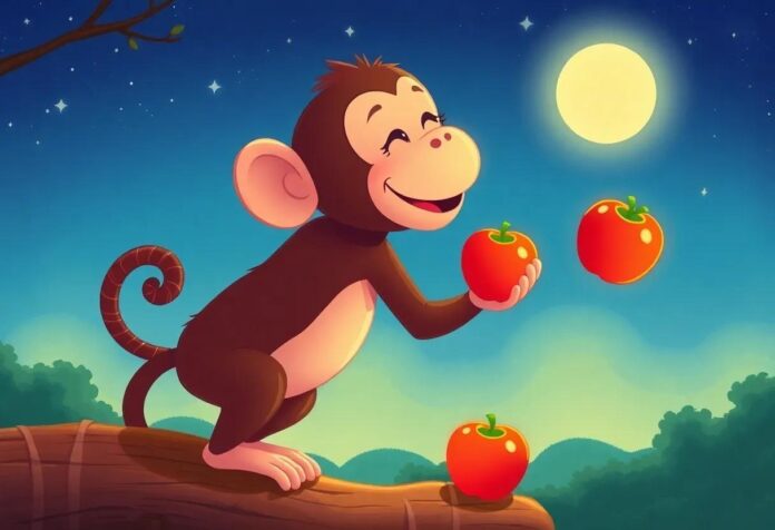 The Monkey Who Juggled Apples: A Magical Tale of Balance and Fun