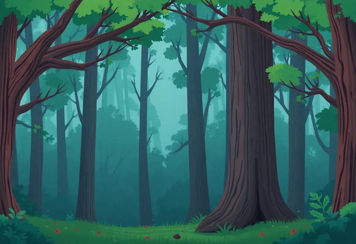 A Mighty ‌Forest ‌Stands ⁢Tall ‍and Proud