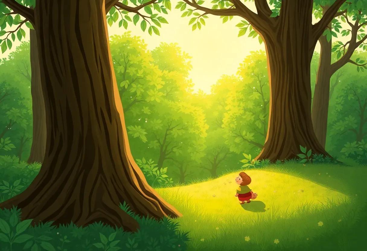 Sunlight‍ Dances Through the ‌Leaves