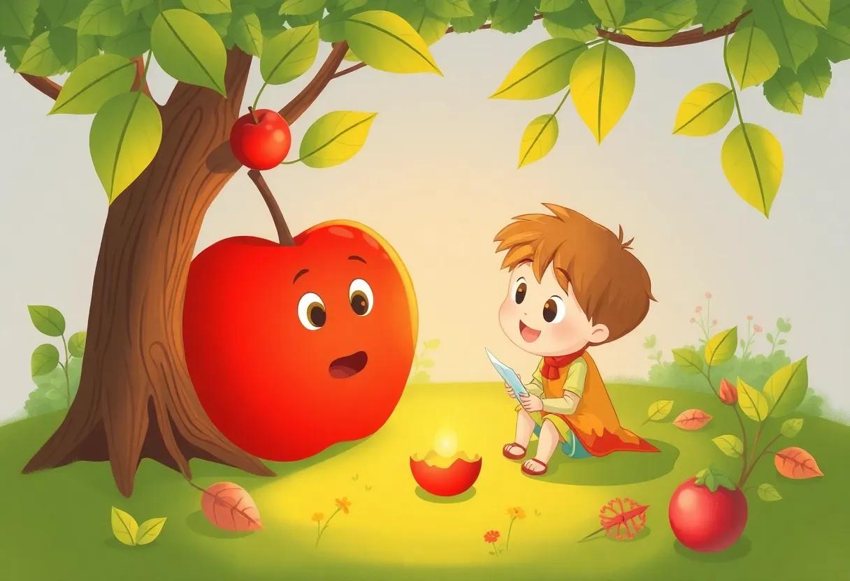 The Curious Child Who​ Discovered the Magical ​Fruit
