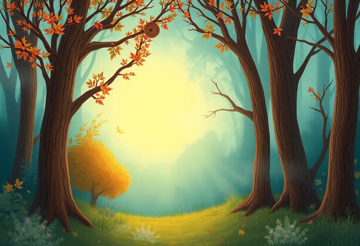 A ​magical Glow Emerging⁤ from​ the Heart ​of⁣ the⁤ Woods