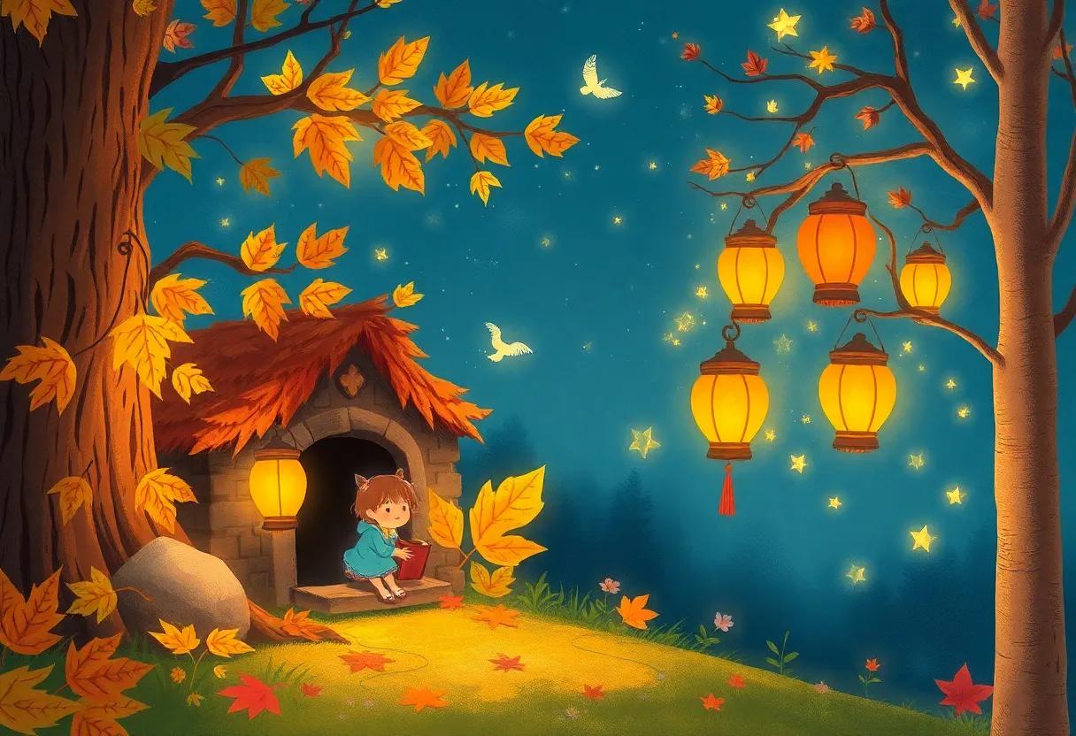 The Enchanted Lanterns That Flicker with warmth