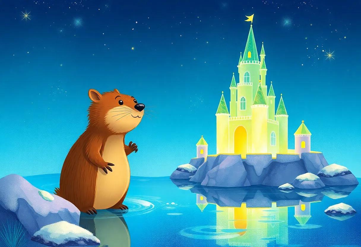 Gathering Crystal Clear Pebbles and Shiny Glass