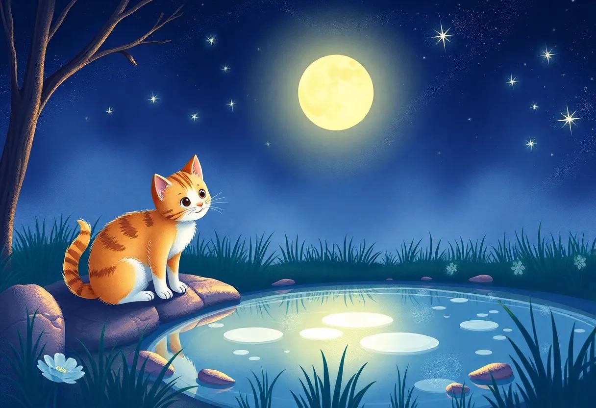 The Magical Pond Reflecting Stardust ⁣and Dreams