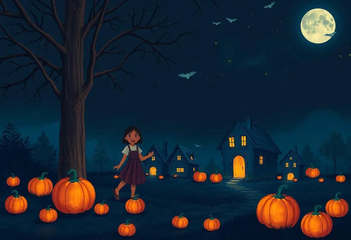 How⁤ the glowing‍ pumpkins lit up the ⁤sleepy village