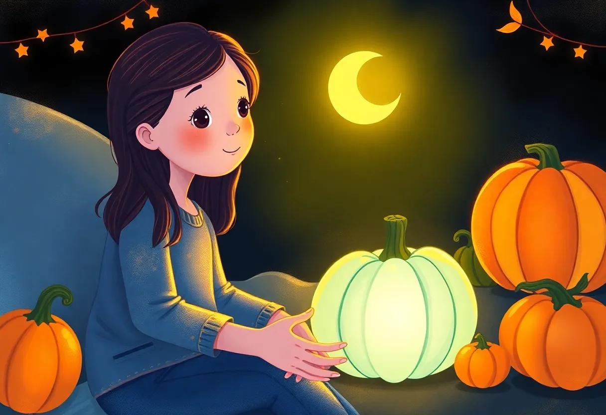 Sharing the magical pumpkins with⁣ friends​ and neighbors