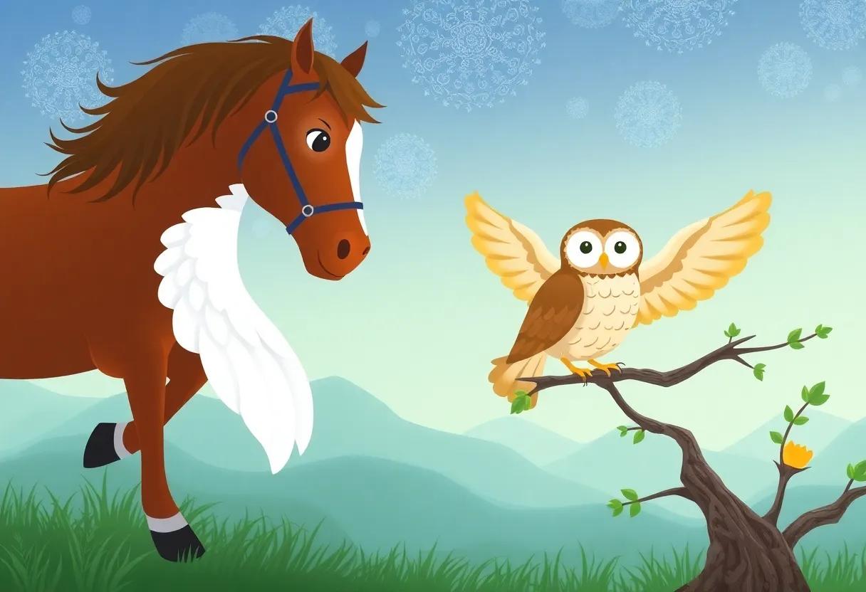 Meeting the Wise Owl Who​ Knows the Secret