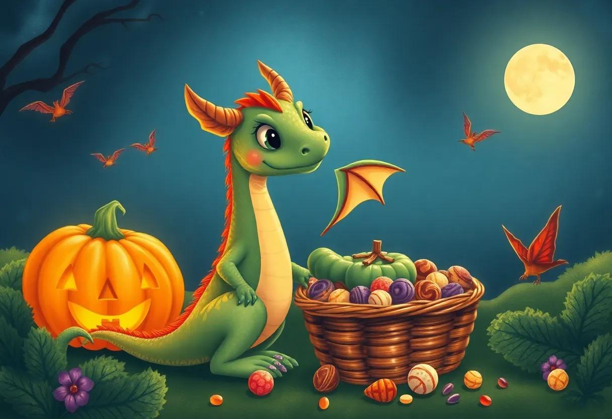 magical Treats and Sweets from the Dragon's Secret Basket