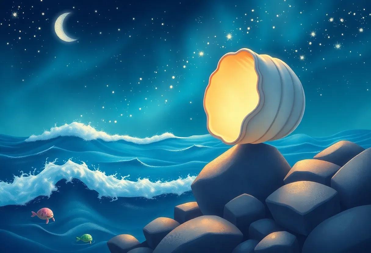 Dancing Waves and the Symphony of Nighttime