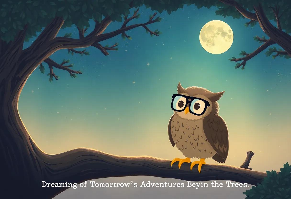 Dreaming of Tomorrow's Adventures Beyond the Trees