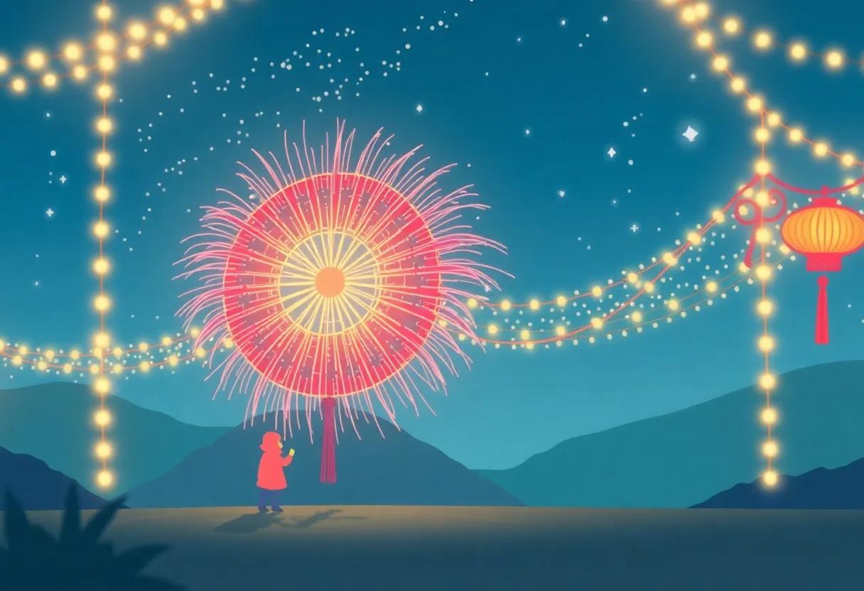 The Twinkling Lights That Brought the streamer to Life