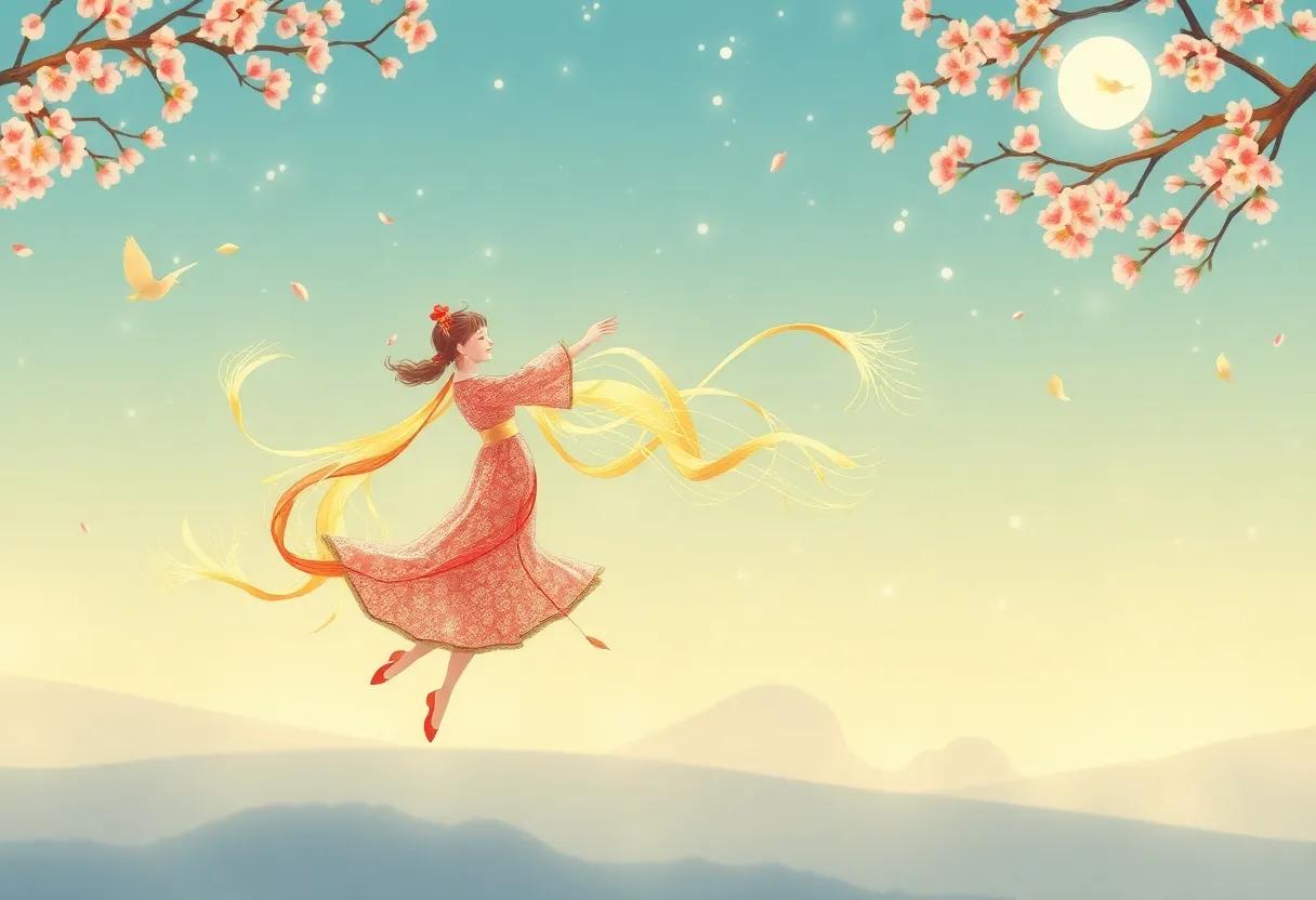 The⁢ Gentle ⁢Breeze Guiding the streamer's Graceful Movements