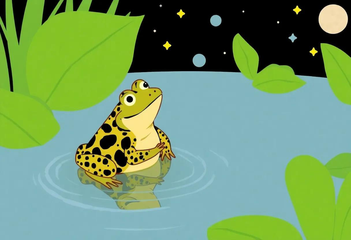 echoes ‍of ⁢Frogs singing Under the Stars