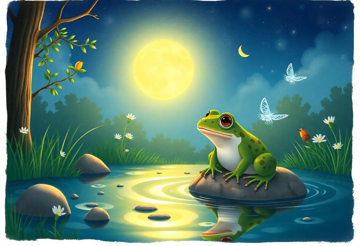 The Glow of Moonbeams on Dewdrops