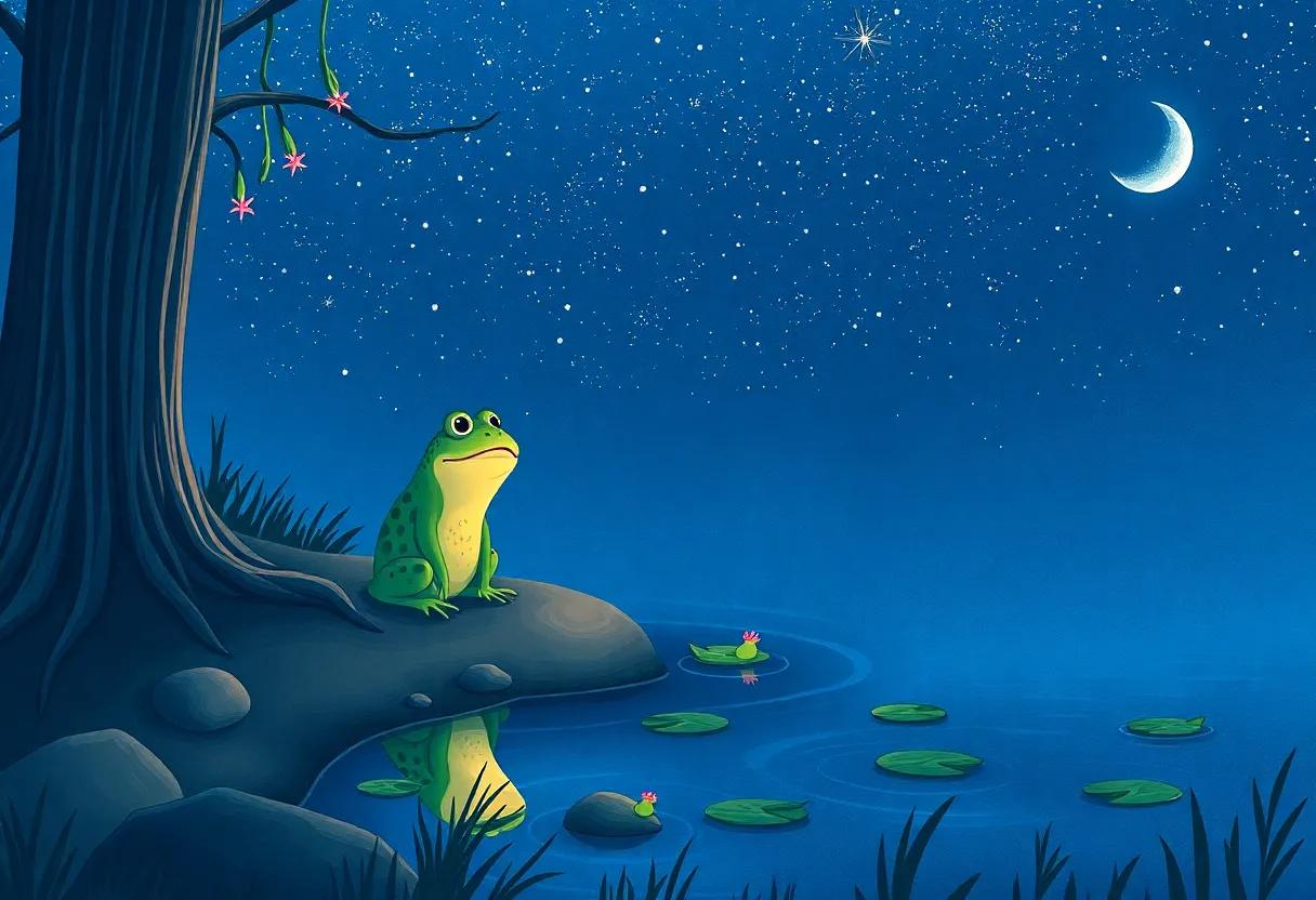 The Calm Reflection ‍of a Midnight‍ Sky