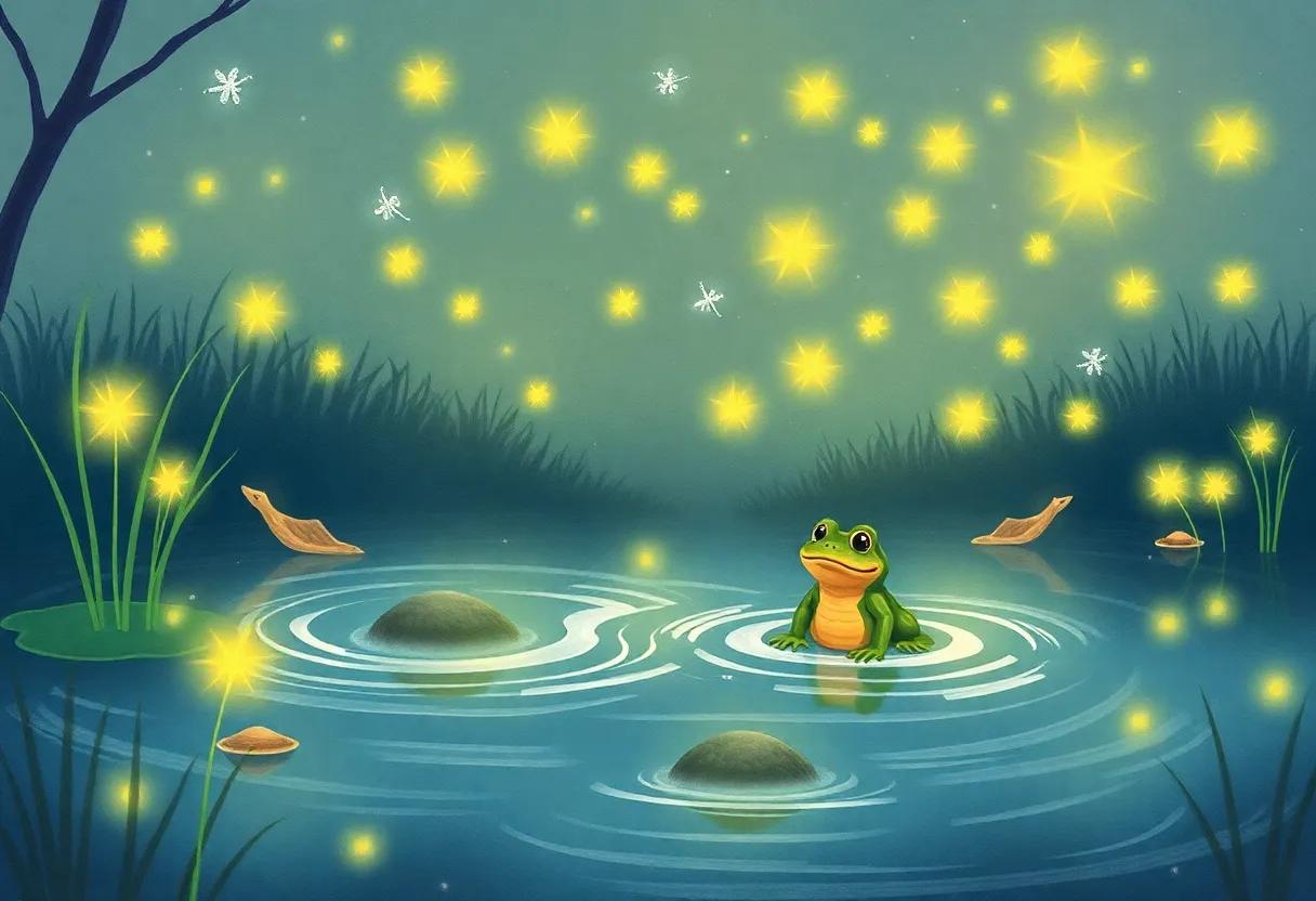 The Dance of‌ Fireflies and Floating Lights
