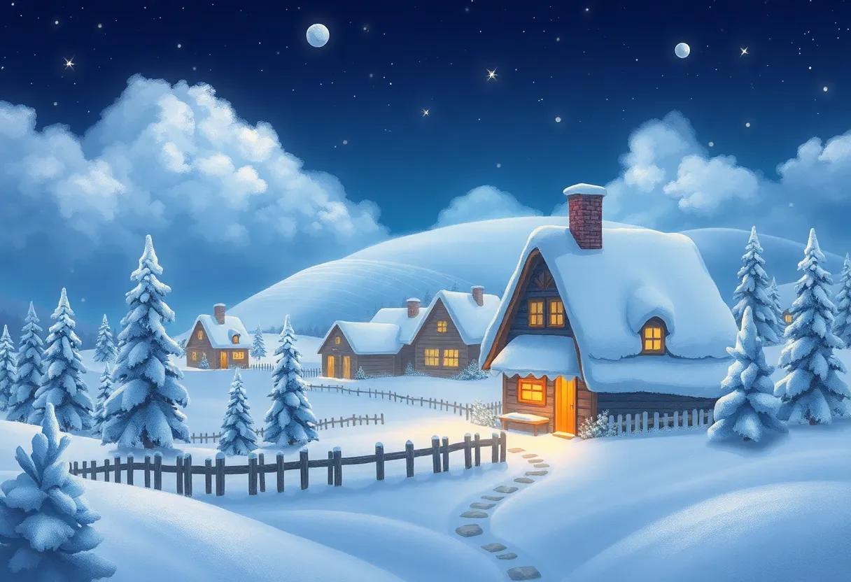 A Cozy Cottage with a Glow of ⁤Warmth