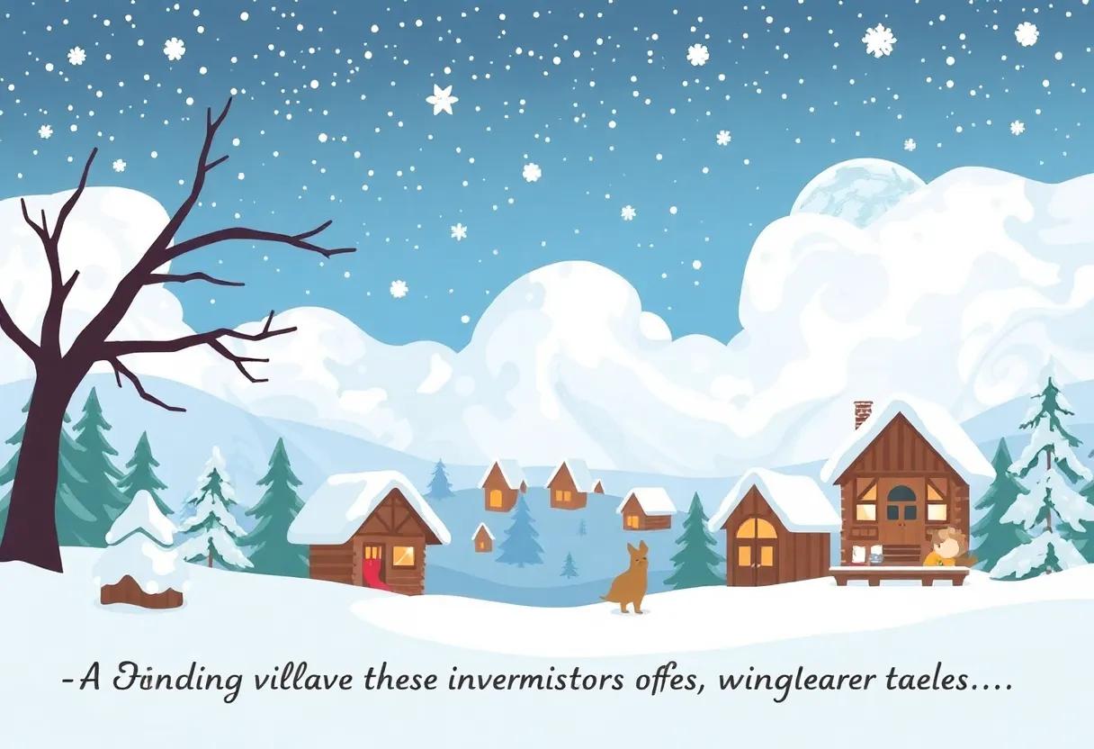 Finding the Hidden Library of Winter Tales
