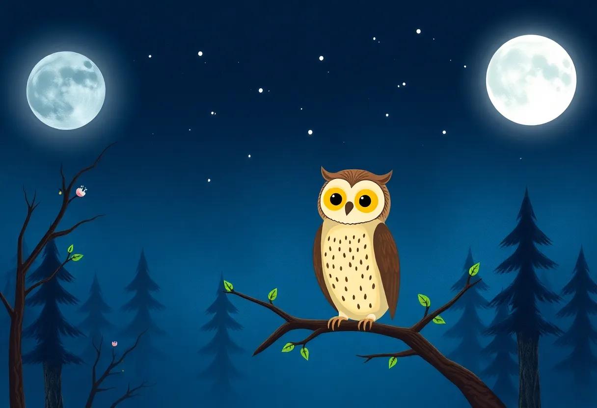 The ​Enchanted Forest ⁣Under ‌the silver Moonlight