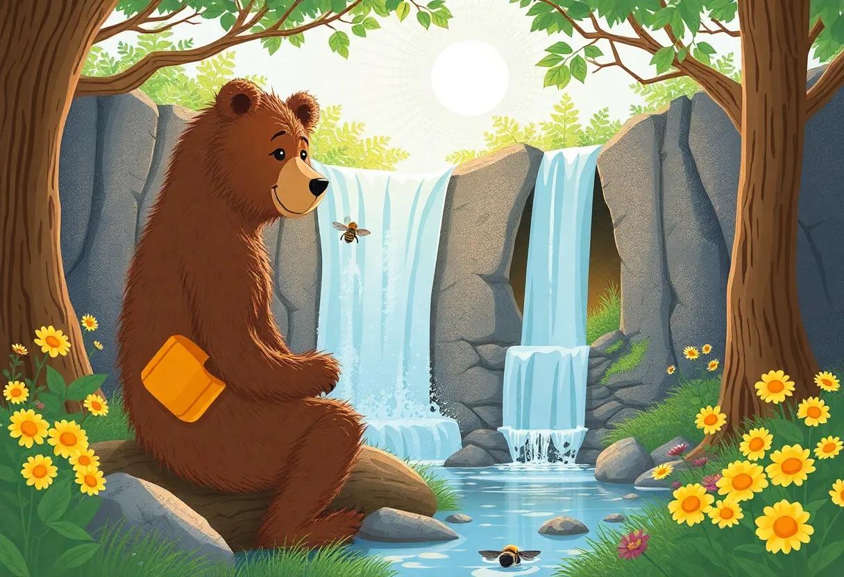 uncovering the ⁣Secret Bee‌ Hive‌ Behind⁢ the waterfall