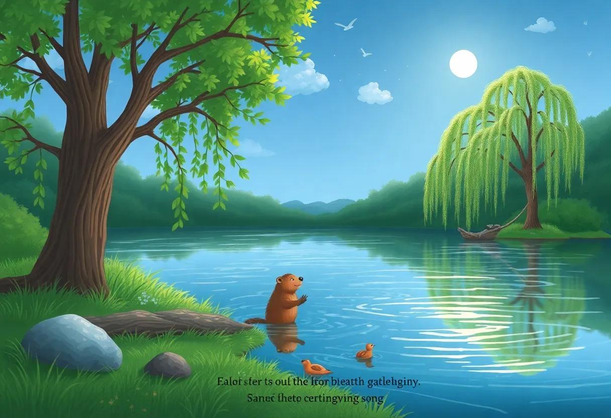 The Whispering Willows and Their⁣ Gentle ⁤Evening Song