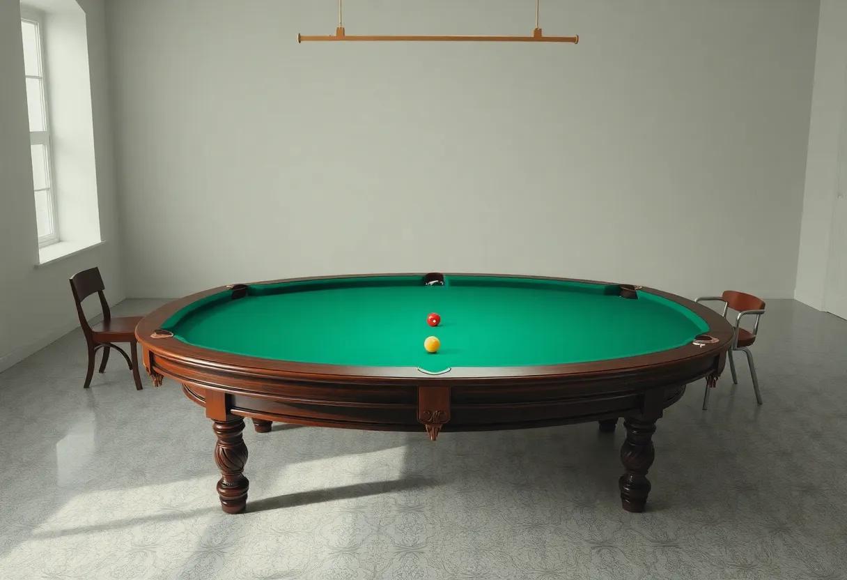 Analyzing the Symbolism of ​the billiard Table as a Metaphor for Life's Intersecting moments and‍ decisions