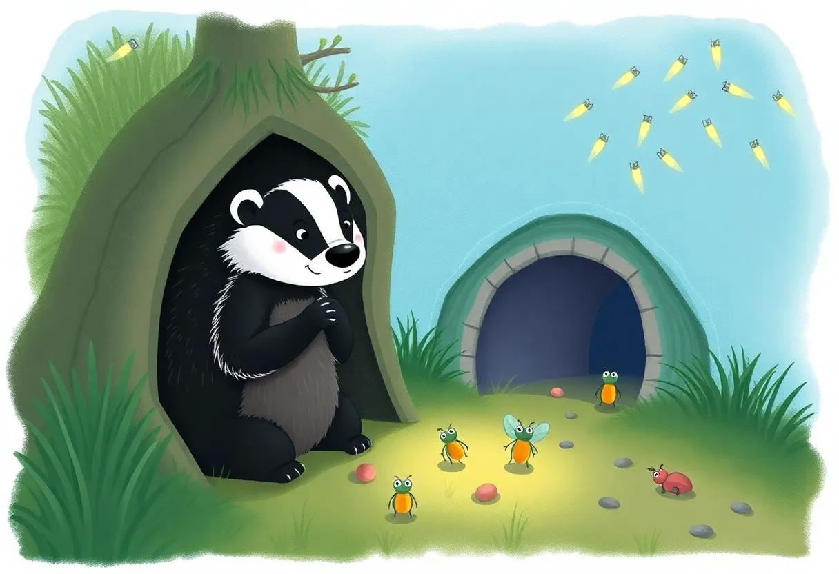 Twinkling Fireflies​ Lighting the Secret ⁢Tunnel