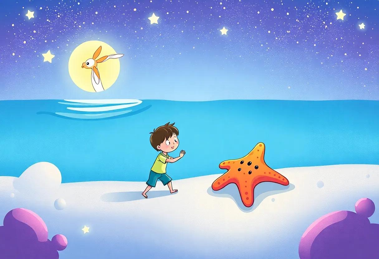 Adventures Beyond the Shore with a Magical Companion