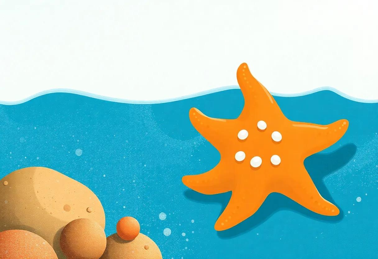 The Starfish's​ Secret World Beneath ⁣the Silver Waves