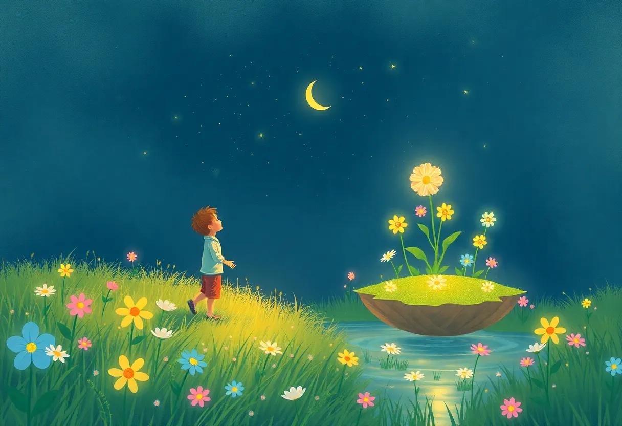 Dancing Flowers That Glow With Magic