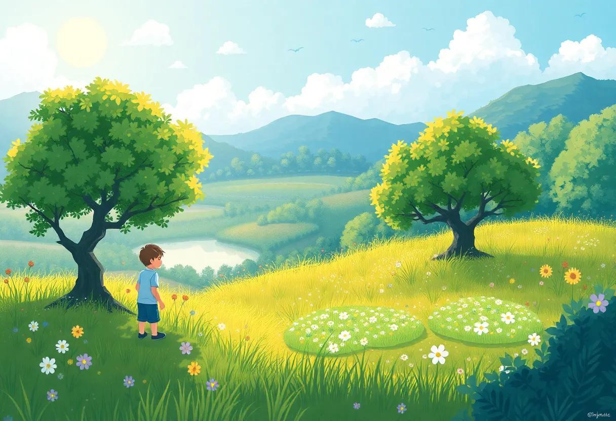 The Enchanted Floating Meadow comes Into View