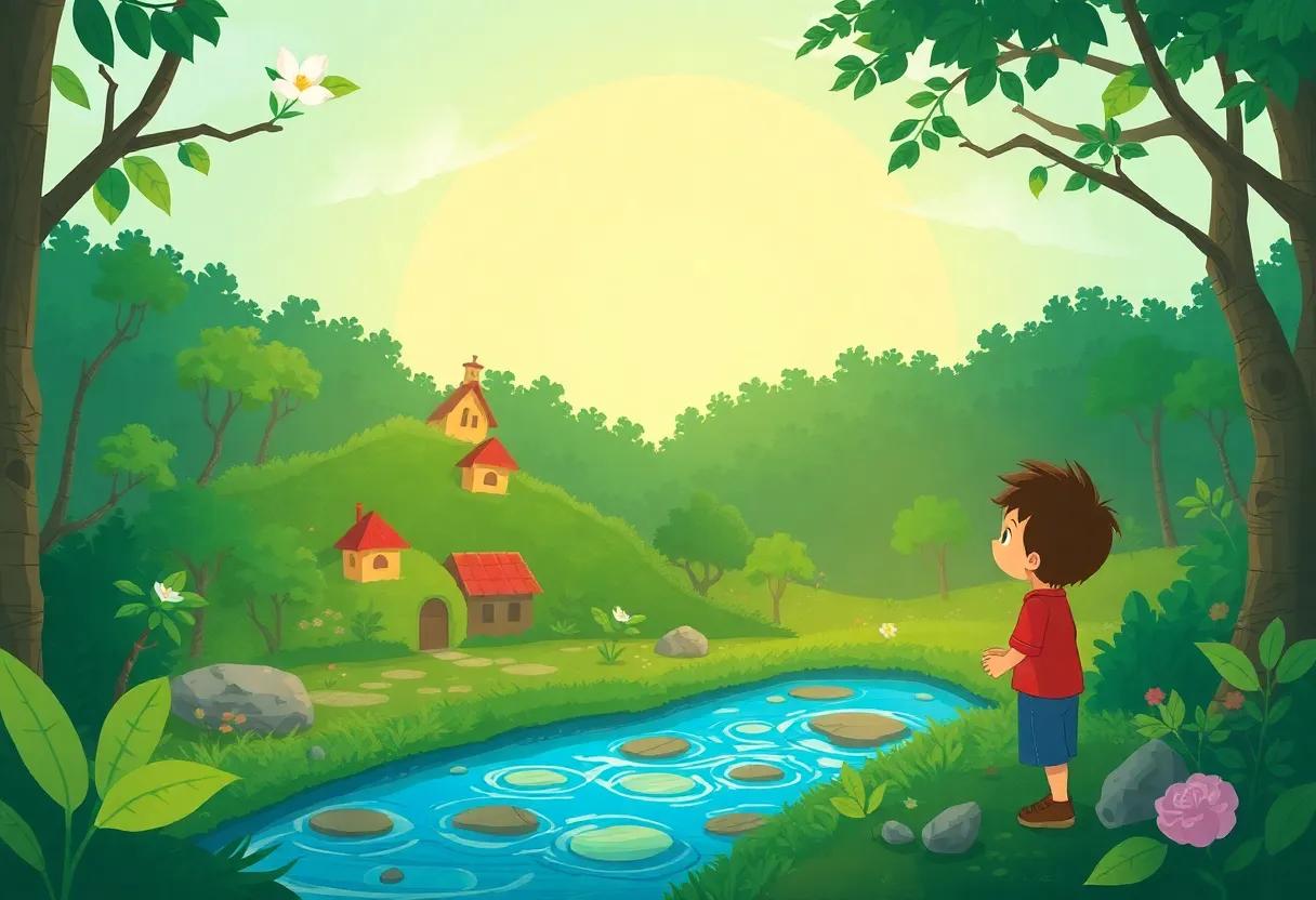 the Curious‍ Boy and the Mysterious‍ Forest Path