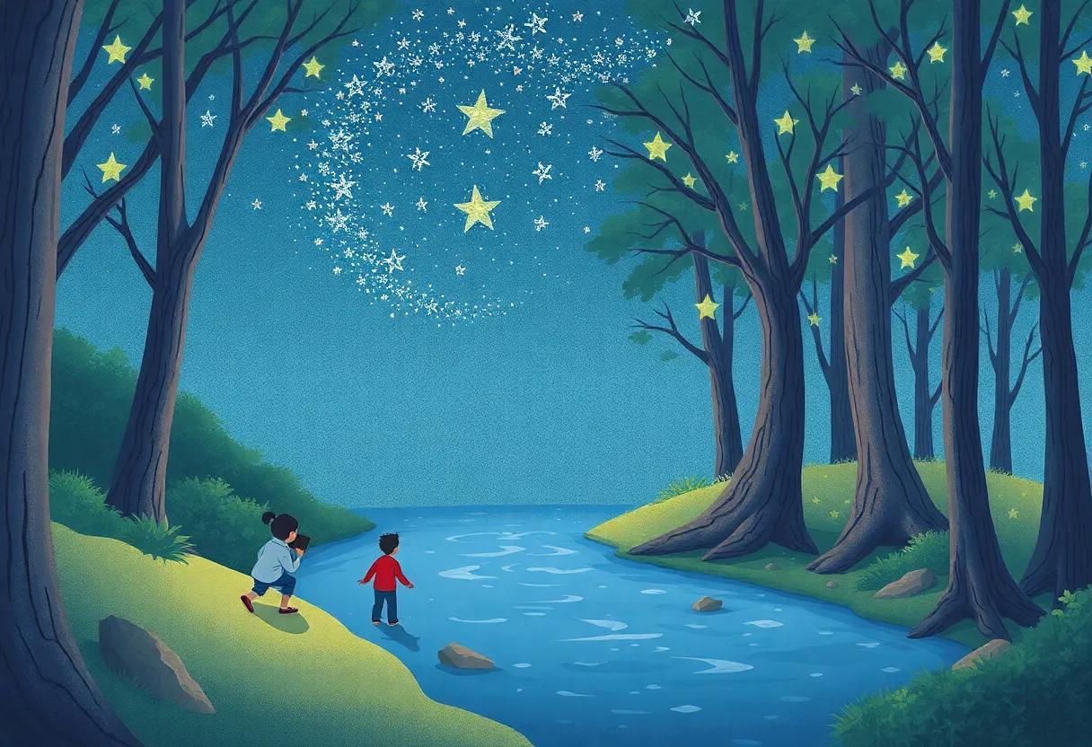 Crossing the Forest Where Whispering ​Trees tell Secrets