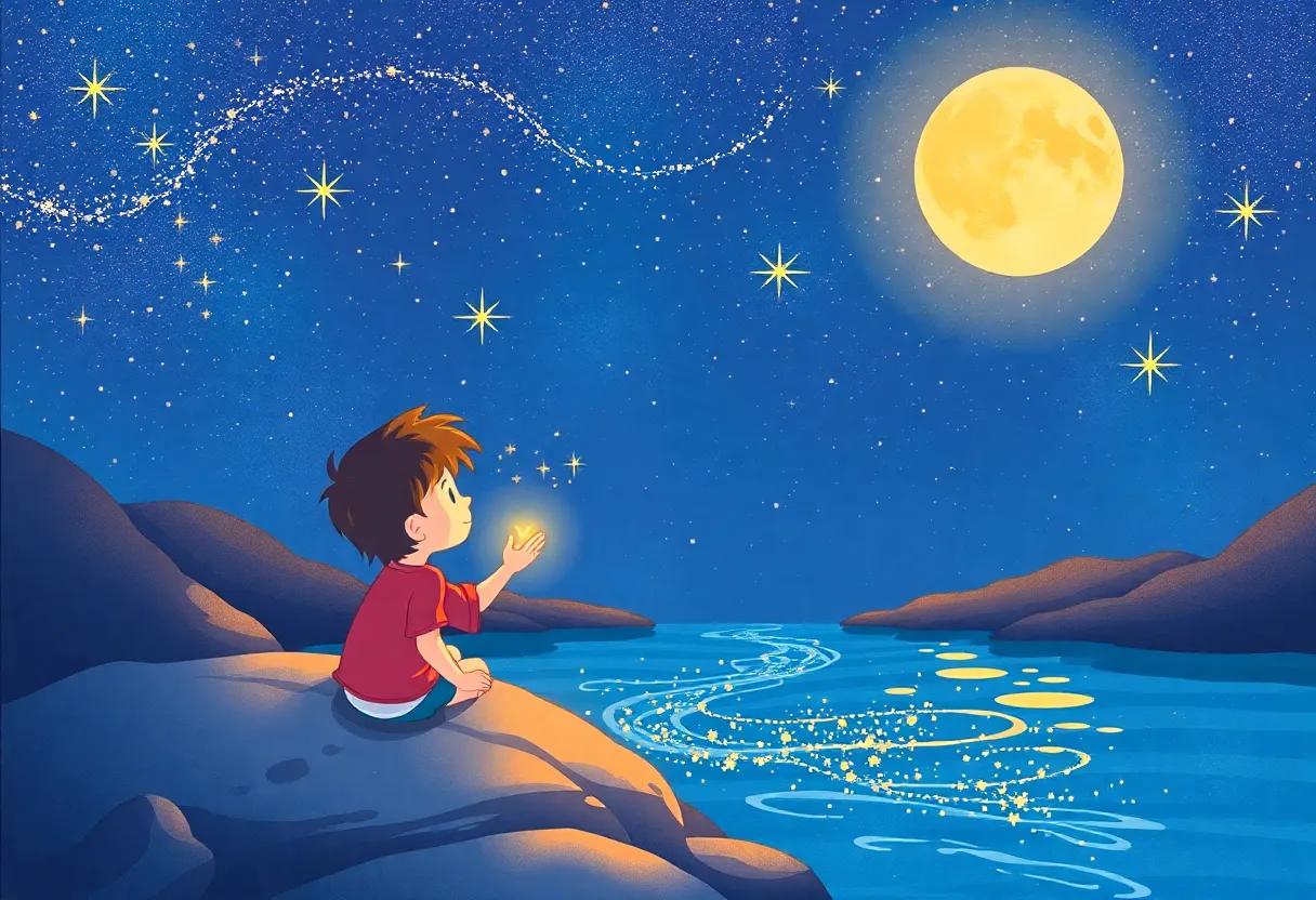 the Boy's First Touch of Stardust Magic