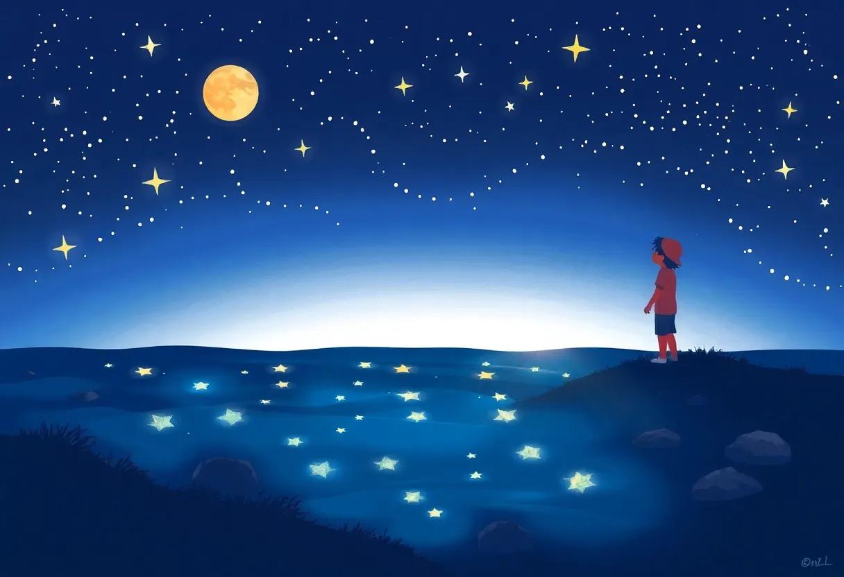 learning the language of the Starlit Night