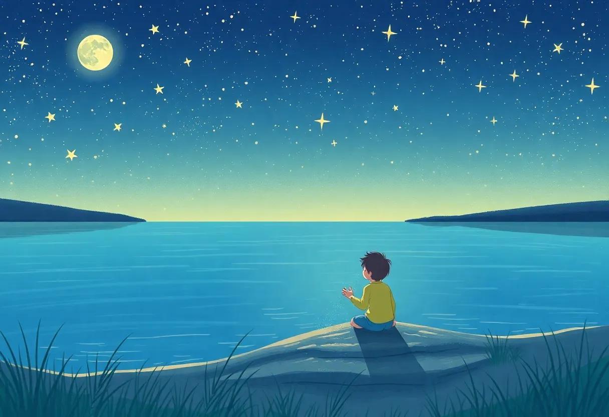 Discovery of the Hidden Lagoon Shimmering with Light