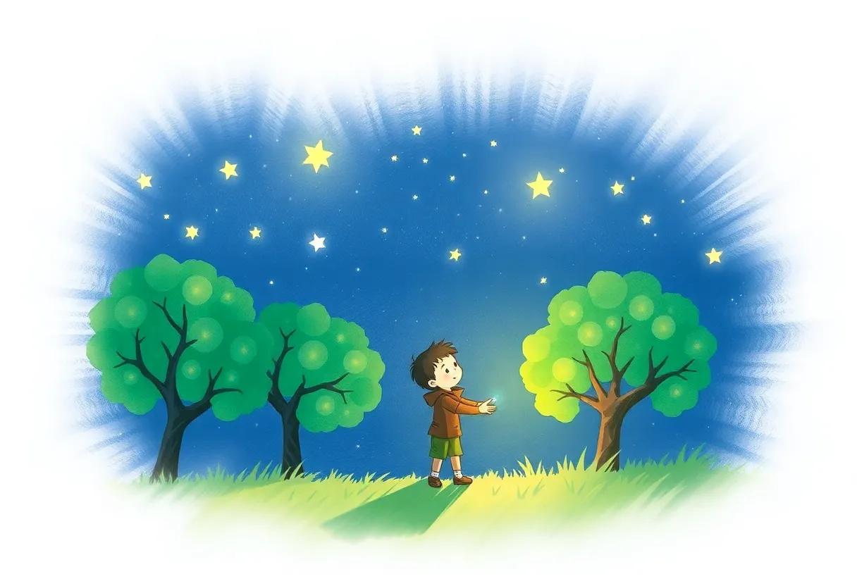 Nighttime Adventures Beneath the Canopy of Wishes